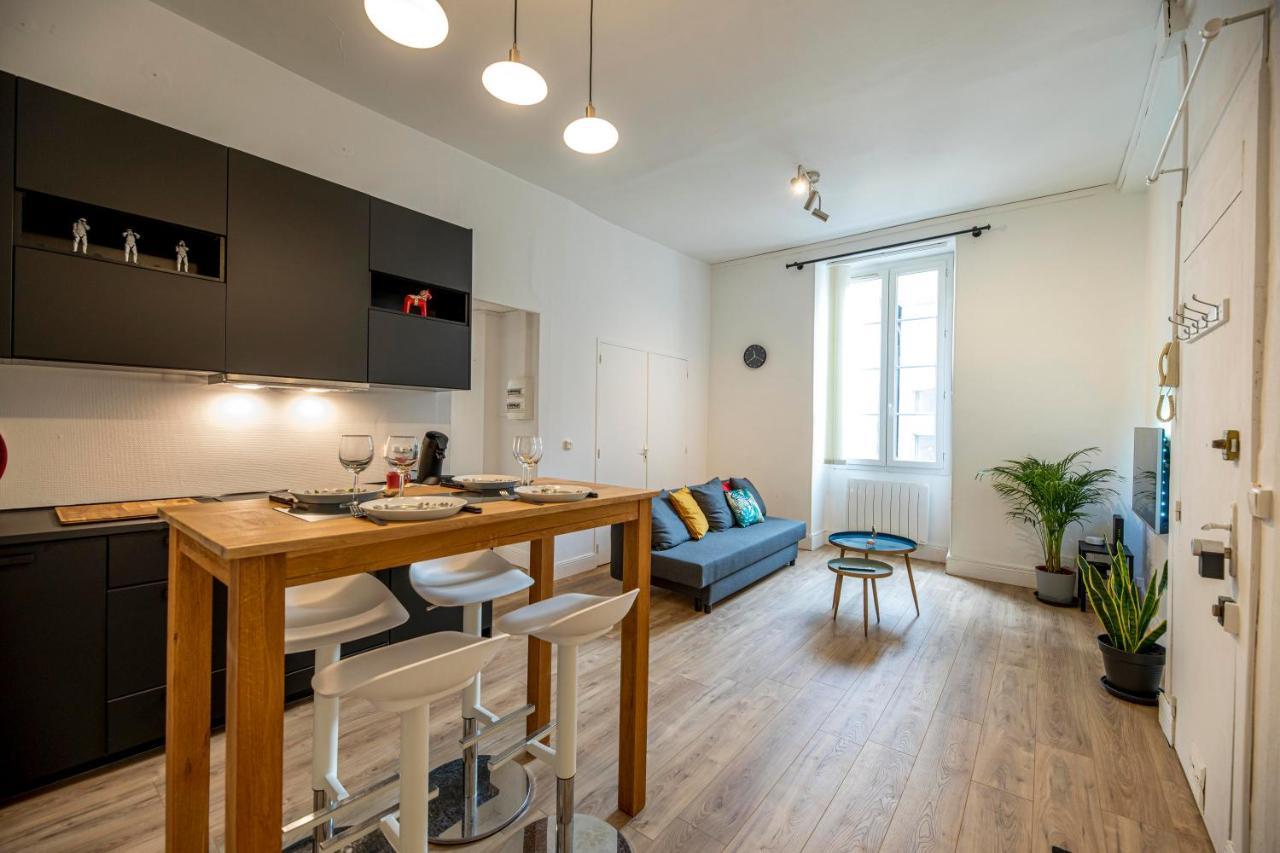 Coeur De Ville, Magnifique Appartement + Parking Pau Dış mekan fotoğraf